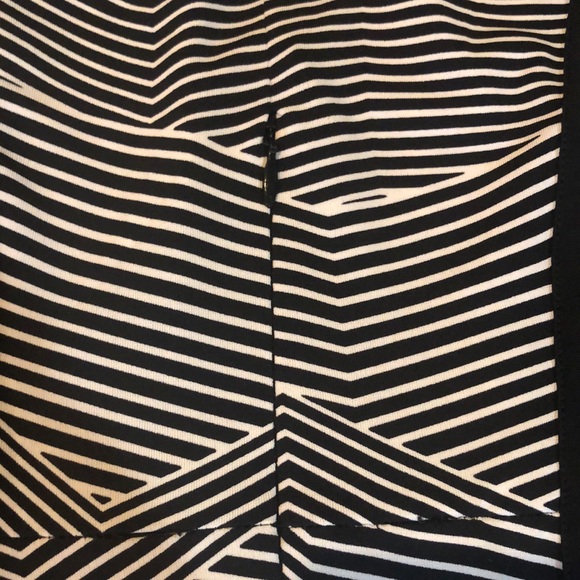 BCBGMAXAZRIA Ilana Striped Fit & Flare Dress XS - Picture 6 of 9